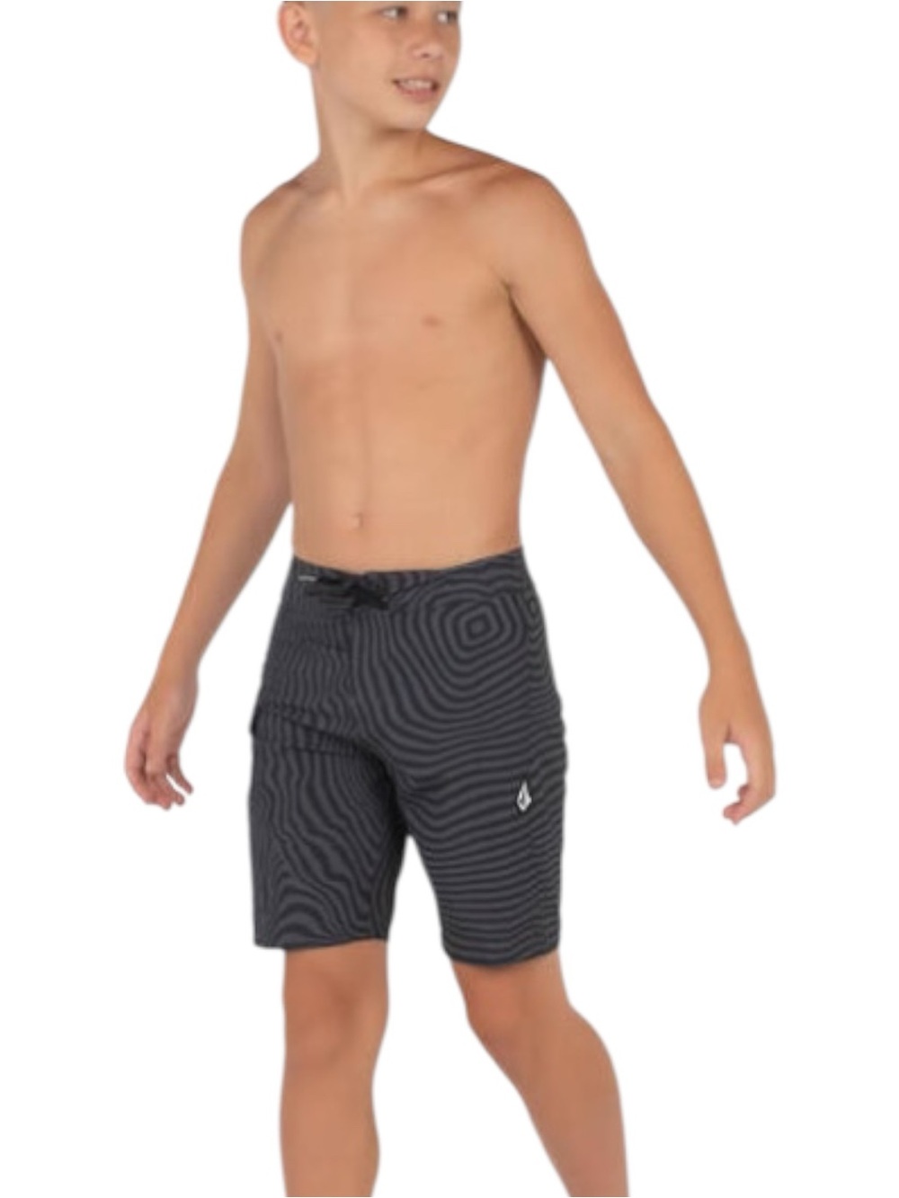 Volcom Boys 5 Filbert Stripe Mod Tech Board Shorts